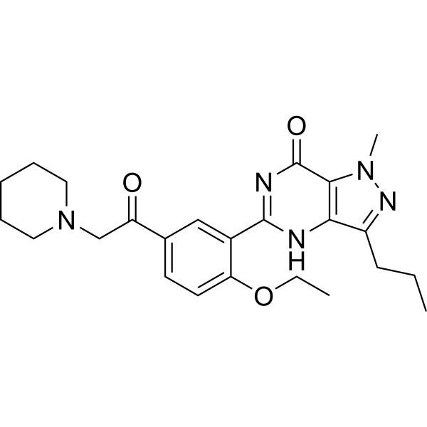 Piperiacetildenafils (piperidinoacetildenafils) CAS Nr.: 147676-50-4