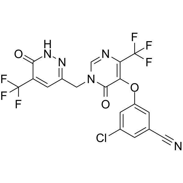 Ulonivirīns (sinonīmi: MK-8507) CAS Nr.: 1591823-76-5